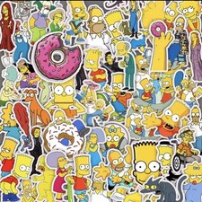 50x the simpsons sticker set - 50x,