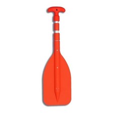 Teleskop Paddel Stechpaddel Notpaddel Hilfspaddel Schlauchboot 53-107 cm orange