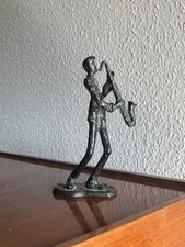 Bronze-Skulptur "Saxophonist"