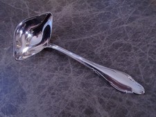 Wellner Modell Mozart Silberbesteck Vorleger Saucenkelle Silber 90er