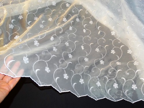 Weiße organza mit - weiße,