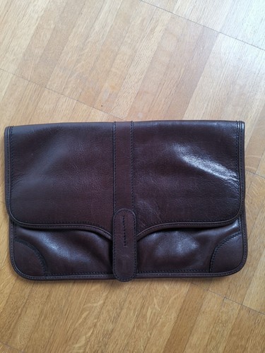 Vintage leder handtasche - vintage,,