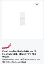 Zehnder Fina Lean Bar