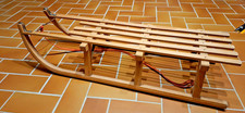 Holzschlitten Typ Davos 110 cm