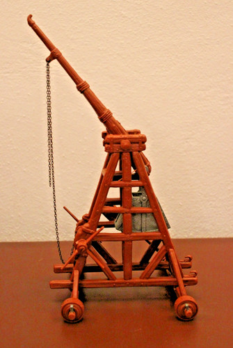 Steinschleuder steinkatapult - steinschleuder,