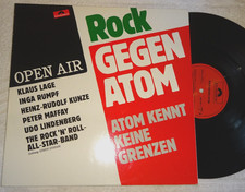 LP: Rock gegen Atom, mit Udo Lindenberg, Inga Rumpf, Peter Maffay, ua, 1986, 1,-