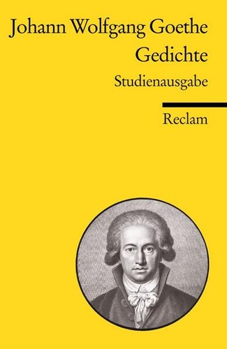 Gedichte johann wolfgang von - |,