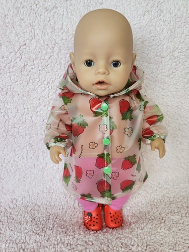 Puppenkleidung regenjacke für - puppenkleidung,