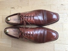 Crockett + Jones, handmade, Kalbsleder