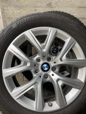 BMW   X1 Bridgestone 225/50 R17 93 H Winterreifen  4 Kompletträder 5-6 mm  Alu