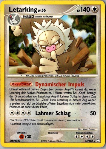 Pokemon letarking 123 - pokemon, 34/123