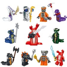 8X Ninjago Minifigur Set