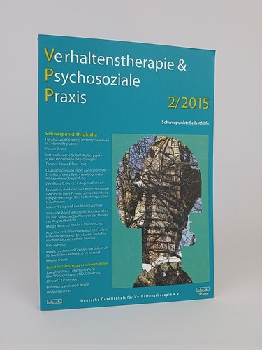 Verhaltenstherapie - , &