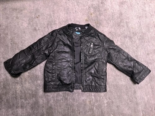 Kinder leder jacke - , 92
