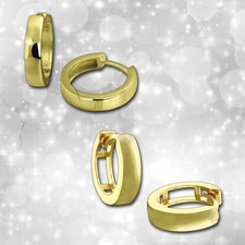 Creolen 333er Gelbgold 8K