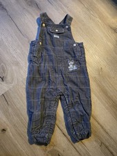 Baby Cord Latzhose braun 80