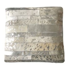 Edles kuhfell kissen - kissen, patchwork