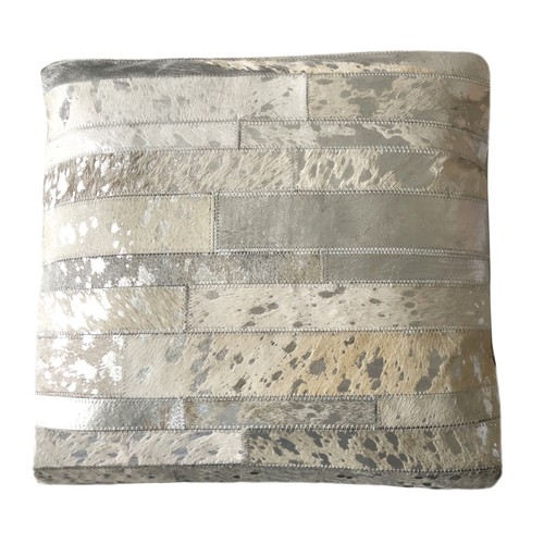 Edles kuhfell kissen patchwork - kuhfell,