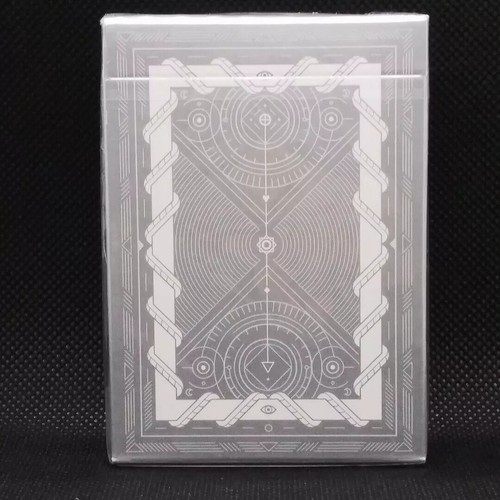 Monolith white playing cards - white,