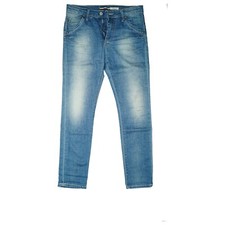 PLEASE Damen Stretch Jeans Hose slim fit High W. X Small XS 36 W28 L30 Hellblau