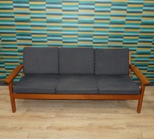 60er TEAK Sofa 3Sitzer Couch