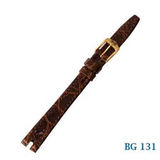 2000L GUCCI Original Lederband Braun Farbe 10mm mit Gucci Schnalle 8mm