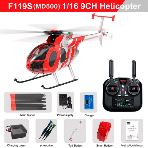 Yuxiang f119s md500 - yuxiang, rc