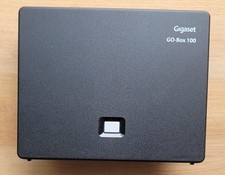 gigaset go-box 100 Analog-DECT-Telefon Anrufbeantworter Headsetanschluss wie neu