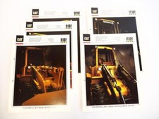 5 Prospekte Caterpillar 910 918 928 F Radlader IT 12 18 F Industrielader 1993/94