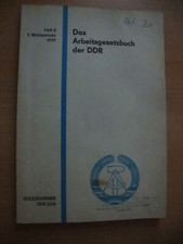 Arbeitsgesetzbuch der ddr - der,