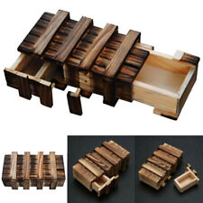 Magische Geschenkbox Geldgeschenkbox Zauberkiste Knobelspiel Box Puzzle aus Holz