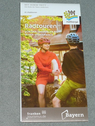 Radwanderkarte hassberge - -,
