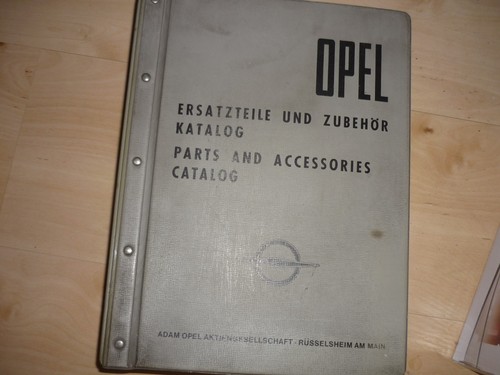 Ersatzteilekatalog opel kadett - ersatzteilekatalog,