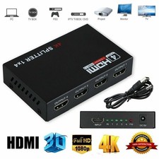 1 IN 4 OUT HDMI Splitter