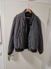 Tailor & Son, Bomberjacke, Herren, Größe:L 52 Grau. 