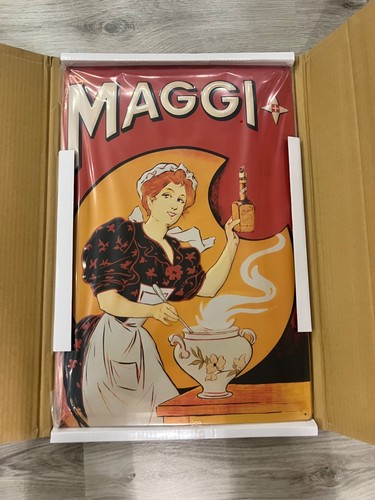 Maggi blechschild suppenamsel - maggi,