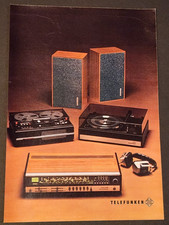 32. Telefunken Receiver TR 300 Hifi Anlage Werbeanzeige Werbung Reklame 1973
