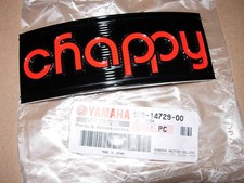 YAMAHA LB50 LB80  CHAPPY Emblem für die Auspuffblende   439-14729