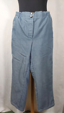 STEHMANN BLAUE HOSE, JEANS-STIL, UMSTANDS-HOSE, SCHLUPFHOSE, RUTH SCHRÖDER GR 42