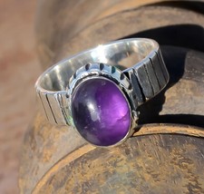 Lila Amethyst Edelstein 925