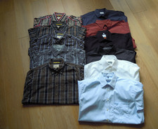 Kleiderpaket | 11 Herren Hemden | Markenhemden | Gr. M/L - 39/40 | Langarm