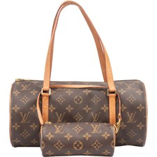 Louis Vuitton Canvas Monorgam Papillon Set Handbag Tasche