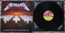 METALLICA - MASTER OF PUPPETS LP '86 - MFN 60 - Thrash Metal - Overkill - Evile
