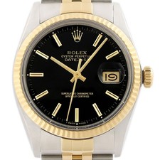 Rolex Datejust Schwarzes