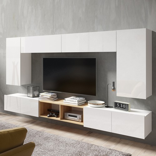 Moderne wohnwand amanda - moderne,