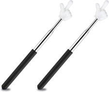 Zeigestab Ausziehbar, Versenkbare Klassenzimmer,Teleskop Lehrer Zeiger, Finger Z