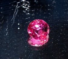 1 Rubin facettiert Thailand 0,35 ct rund 4,5 mm Brillantschliff