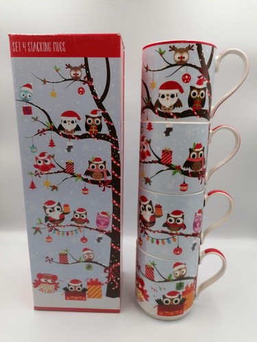 4er set tassen - set, eule