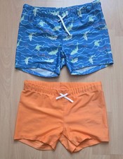 2x Badehose in Gr. 134/140 von