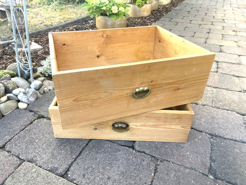 Alte große vintage schubladen - alte,